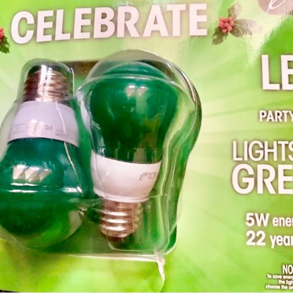 LED Party Bulbs - Green